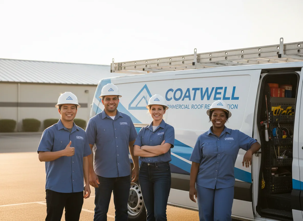 Commercial roof coating company in Baker, LA
